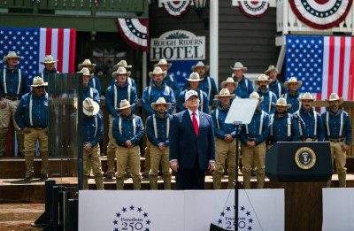 Trump Gets His America 250&nbsp;Moment